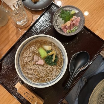Sora Dining Soba - Kamo Namban - Japanese Near Me - San Francisco, California Sora Dining Soba - Kamo Namban - Japanese Near Me - San Francisco, California