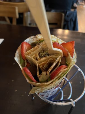 T-swirl Crepe - Astoria by null