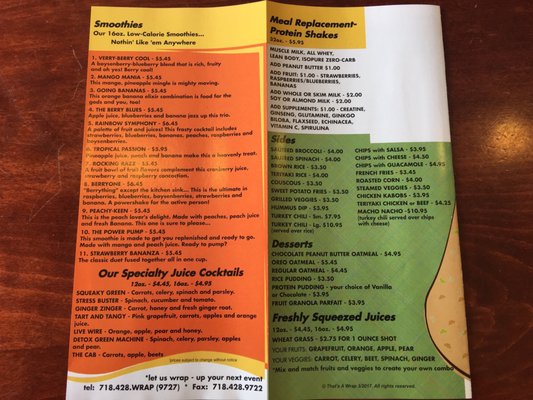 Menu photo 4 That's A Wrap Bayside, NY