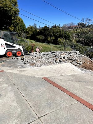 Dirt Hauling - We have a mini Bobcat For dirt/concrete Removal Call today! 760-445-1262