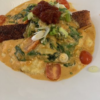 Khepera's Kitchen - Salmon and grits.... so delicious - Cooking Classes Near Me - Baltimore, Maryland