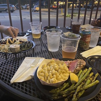 Fishbones - Patio Dining - New American Near Me - Greensboro, North Carolina