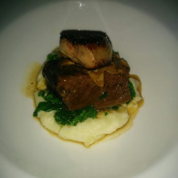 MW Restaurant - Short rib with foie gras and truffle mashed potatoes - New American Near Me - Honolulu, Hawaii