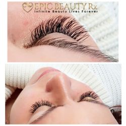 Epic Beauty Rx - Health & Safety First! Then Beauty :-). These are Xtreme lash extensions a mix of .10's, .15, and length 7-10.