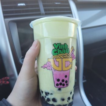Vinh Chau - Avocado shake with boba pearls - Vietnamese Near Me - Springfield, Massachusetts
