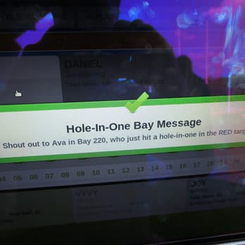 Topgolf - Hole-in-One message. - Sports Bars Near Me - Alpharetta, Georgia Topgolf - Hole-in-One message. - Sports Bars Near Me - Alpharetta, Georgia