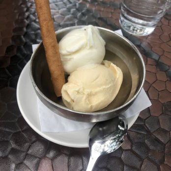 Piatti - One scoop of white chocolate gelato and a scoop of sea salt caramel gelato. - Italian Near Me - La Jolla, California Piatti - One scoop of white chocolate gelato and a scoop of sea salt caramel gelato. - Italian Near Me - La Jolla, California