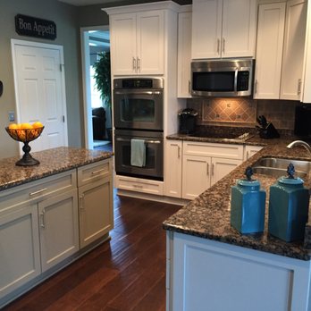 Nu-Look Cabinet Refacing - After Antique White - Countertop Installation Near Me - Rochester, New York Nu-Look Cabinet Refacing - After Antique White - Countertop Installation Near Me - Rochester, New York