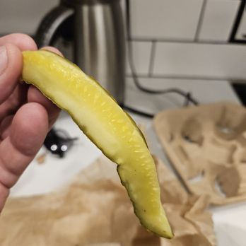 Panera Bread - This is the saddest pickle in the world. Panera quality has really fallen to new lows. They used to be soo good too. - Salad Near Me - Portland, Oregon Panera Bread - This is the saddest pickle in the world. Panera quality has really fallen to new lows. They used to be soo good too. - Salad Near Me - Portland, Oregon