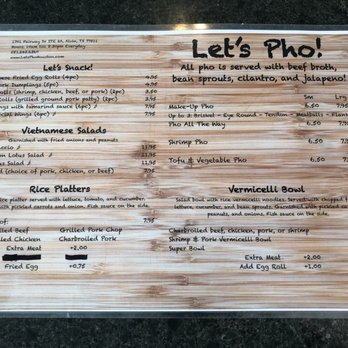 Let's Pho - Vietnamese Near Me - Alvin, Texas Let's Pho - Vietnamese Near Me - Alvin, Texas
