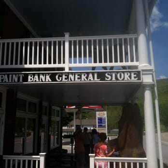 The Swinging Bridge - Outside of General Store. - American Near Me - Paint Bank, Virginia