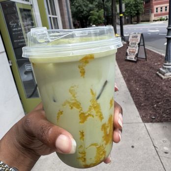 Sugar and Sip - Tropical Matcha Splash - Coffee & Tea Near Me - Charlotte, North Carolina Sugar and Sip - Tropical Matcha Splash - Coffee & Tea Near Me - Charlotte, North Carolina