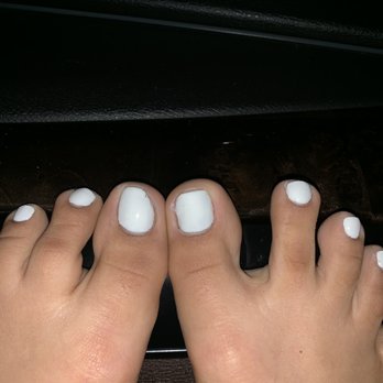 Top Nails & Spa - Definitely could've made the left toe square too - Nail Salons Near Me - Paso Robles, California Top Nails & Spa - Definitely could've made the left toe square too - Nail Salons Near Me - Paso Robles, California