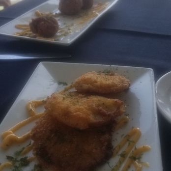 The Pearl - Fried green tomatoes and crab balls with a view! - Beer, Wine & Spirits Near Me - Chincoteague, Virginia The Pearl - Fried green tomatoes and crab balls with a view! - Beer, Wine & Spirits Near Me - Chincoteague, Virginia