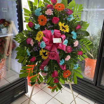 Exquisite Designs - This is the Bright Colors Spray. Absolutely beautiful - Florists Near Me - Alamo, Texas