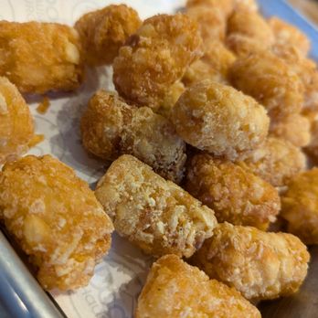 Dog Haus Biergarten - New Albany - Tots cooked to perfection - New American Near Me - New Albany, Indiana Dog Haus Biergarten - New Albany - Tots cooked to perfection - New American Near Me - New Albany, Indiana