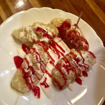 Sushi Taku - Banana tempura dessert - Japanese Near Me - Chicago, Illinois Sushi Taku - Banana tempura dessert - Japanese Near Me - Chicago, Illinois