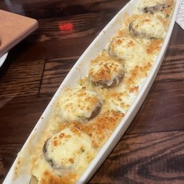 White Cheddar Stuffed Mushrooms