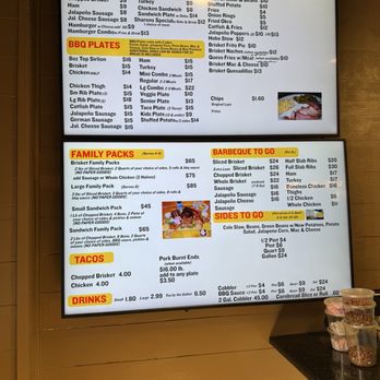 Sharons BBQ South - Menu - Barbeque Near Me - Abilene, Texas Sharons BBQ South - Menu - Barbeque Near Me - Abilene, Texas