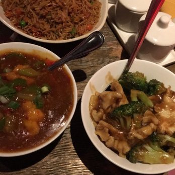 Nanking - Chili shrimp, chicken broccoli Nanking fried rice - Indian Near Me - Jamaica, New York