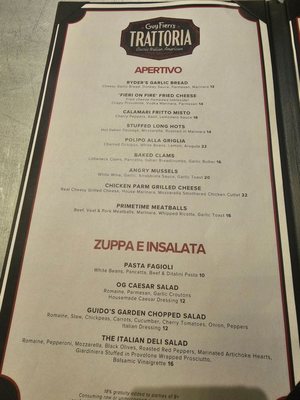 Menu photo 4 Guy Fieri's Trattoria Columbus, OH Menu photo 4 Guy Fieri's Trattoria Columbus, OH
