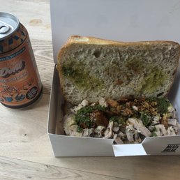 Porchetta sandwich