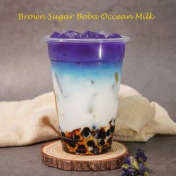 Gosa Tea - Ocean Milk Tea with brown sugar boba
