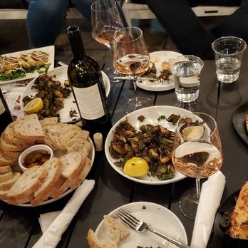 Michael Angelo's Winery - Ended up with a lot more food than we expected!! Brussels, Brussels on pizza, margarita pizza, bread w/oil & vinaigrette - Wineries Near Me - Richfield, Ohio Michael Angelo's Winery - Ended up with a lot more food than we expected!! Brussels, Brussels on pizza, margarita pizza, bread w/oil & vinaigrette - Wineries Near Me - Richfield, Ohio