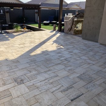 Double J Landscape & Design - Blends right in with pavered patio! - Landscaping Near Me