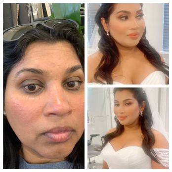 Beauty By Bk - A little makeup goes along way! Witness the power of makeup with this incredible before and after comparison. - Makeup Artists Near Me Beauty By Bk - A little makeup goes along way! Witness the power of makeup with this incredible before and after comparison. - Makeup Artists Near Me