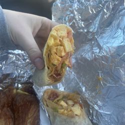 Breakfast burrito