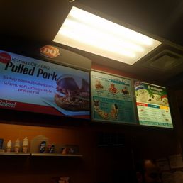 a menu and a menu board