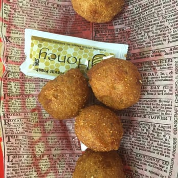 Chef John's Fish & Chips - Hush Puppies ($2.99) - Fish & Chips Near Me - Lemon Grove, California Chef John's Fish & Chips - Hush Puppies ($2.99) - Fish & Chips Near Me - Lemon Grove, California