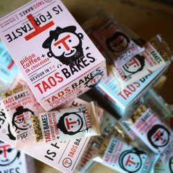 Taos Bakes - Taste with a capital T is the idea that drives all of our snacks at Taos Bakes.