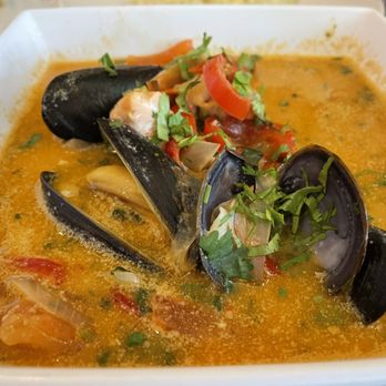 La Cosecha Bar + Restaurant - Seafood stew special - Spanish Near Me - Paso Robles, California