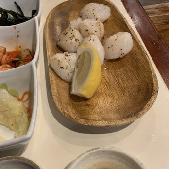 Ginza Won Restaurant - Scallops ready to bbq - Korean Near Me - Honolulu, Hawaii Ginza Won Restaurant - Scallops ready to bbq - Korean Near Me - Honolulu, Hawaii