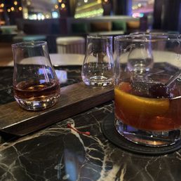 Rye, toasted, their classic bourbon whiskey and old fashioned Rye, toasted, their classic bourbon whiskey and old fashioned