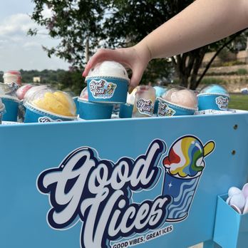 Good Vices - Grabbing ice from cooler. - Ice Cream & Frozen Yogurt Near Me Good Vices - Grabbing ice from cooler. - Ice Cream & Frozen Yogurt Near Me