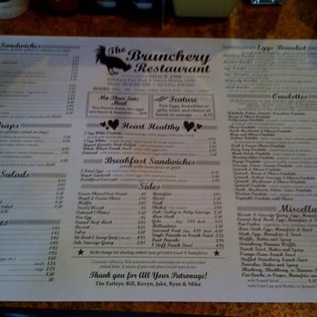 The Brunchery - Menu - Breakfast & Brunch Near Me - Valrico, Florida The Brunchery - Menu - Breakfast & Brunch Near Me - Valrico, Florida