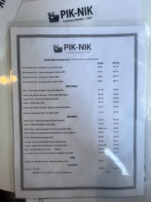 PIK-NIK Deli + Wine Bar by null