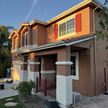 Fixe Development Design & Build - Fresh paint job on Castaic house! New gutters and windows! - General Contractors Near Me Fixe Development Design & Build - Fresh paint job on Castaic house! New gutters and windows! - General Contractors Near Me