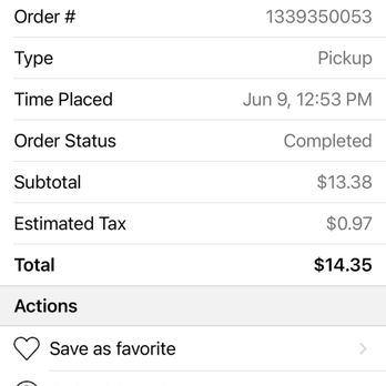 Cold Stone Creamery - 6-9-2021 - Screenshot of the time I received my order after placing it at 12:53 PM. - Ice Cream & Frozen Yogurt Near Me - Thousand Oaks, California Cold Stone Creamery - 6-9-2021 - Screenshot of the time I received my order after placing it at 12:53 PM. - Ice Cream & Frozen Yogurt Near Me - Thousand Oaks, California