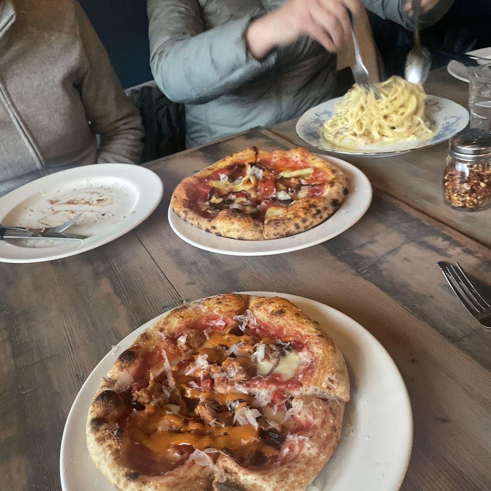 Pizza and pasta