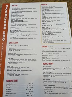 Menu photo 3 Woodchips BBQ Lapeer, MI