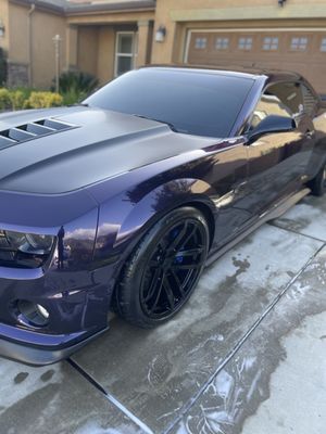 Ceramic Coating - Protect your investment with our premium ceramic coating treatments. Our ceramic coatings provide an invisible barrier of protection against environmental contaminants, UV rays, and harsh weather conditions, ensuring long-lasting shine and durability for your vehicle's exterior.