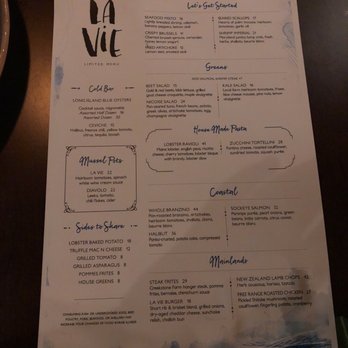 La Vie - This is a soft opening menu, however the official opening is July 12, 2018. - Cocktail Bars Near Me - Washington, DC, District of Columbia