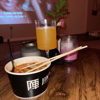 JINYA Ramen Bar - Baton Rouge - a bowl of ramen and a drink - Ramen Near Me - Baton Rouge, Louisiana JINYA Ramen Bar - Baton Rouge - a bowl of ramen and a drink - Ramen Near Me - Baton Rouge, Louisiana
