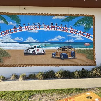 Crabby's Oceanside - mural - Seafood Near Me - Daytona Beach, Florida Crabby's Oceanside - mural - Seafood Near Me - Daytona Beach, Florida