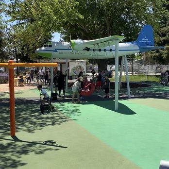 Mia’s Dream Come True Playground - Swing area with all kinds of swings! - Playgrounds Near Me - Hayward, California Mia’s Dream Come True Playground - Swing area with all kinds of swings! - Playgrounds Near Me - Hayward, California