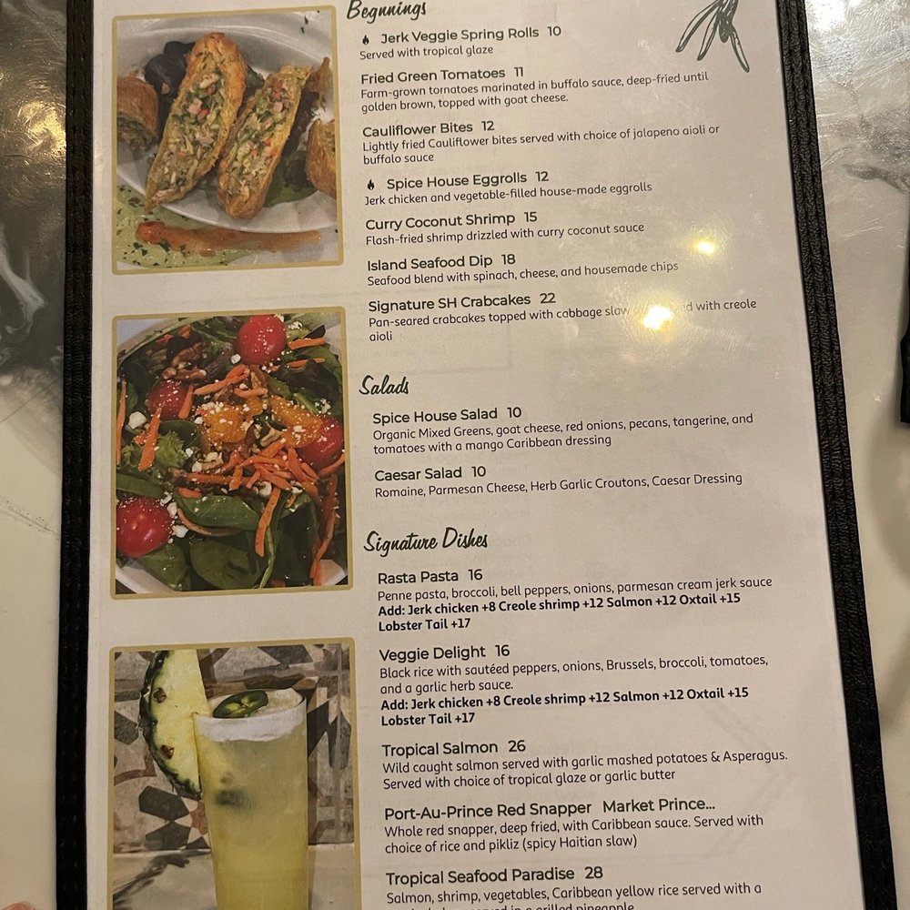 Spice House - Menu - Caribbean Near Me - Atlanta, Georgia Spice House - Menu - Caribbean Near Me - Atlanta, Georgia
